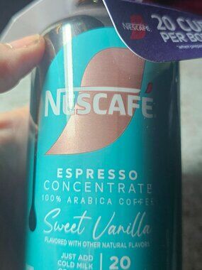 Nescafe - Espresso Concentrate - Sweet Vanilla - 20 Cups